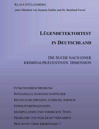 Cover: 9783831107773 | Lügendetektortest in Deutschland | Taschenbuch | Paperback | 136 S.