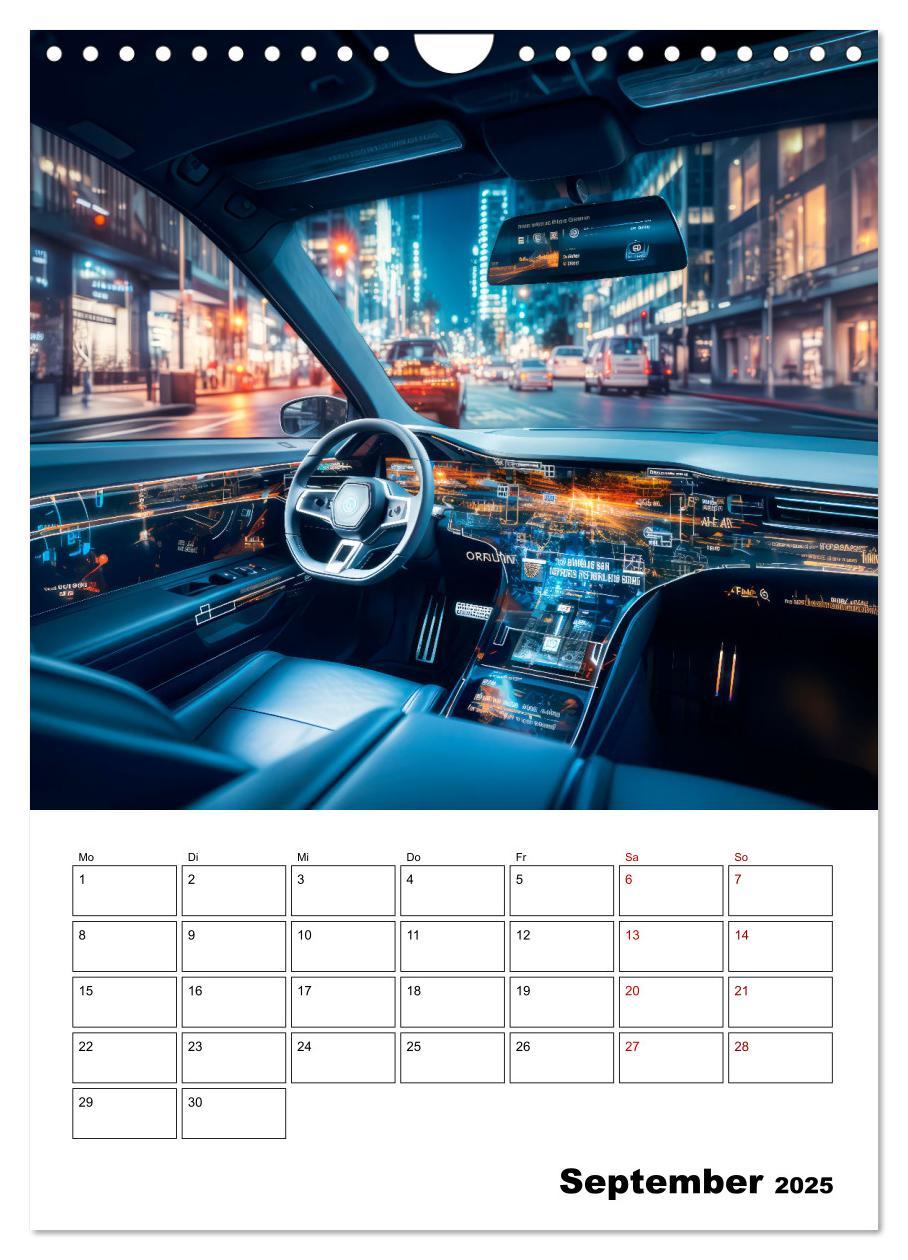 Bild: 9783435847518 | KÜNSTLICHE INTELLIGENZ Cooler Terminplaner (Wandkalender 2025 DIN...