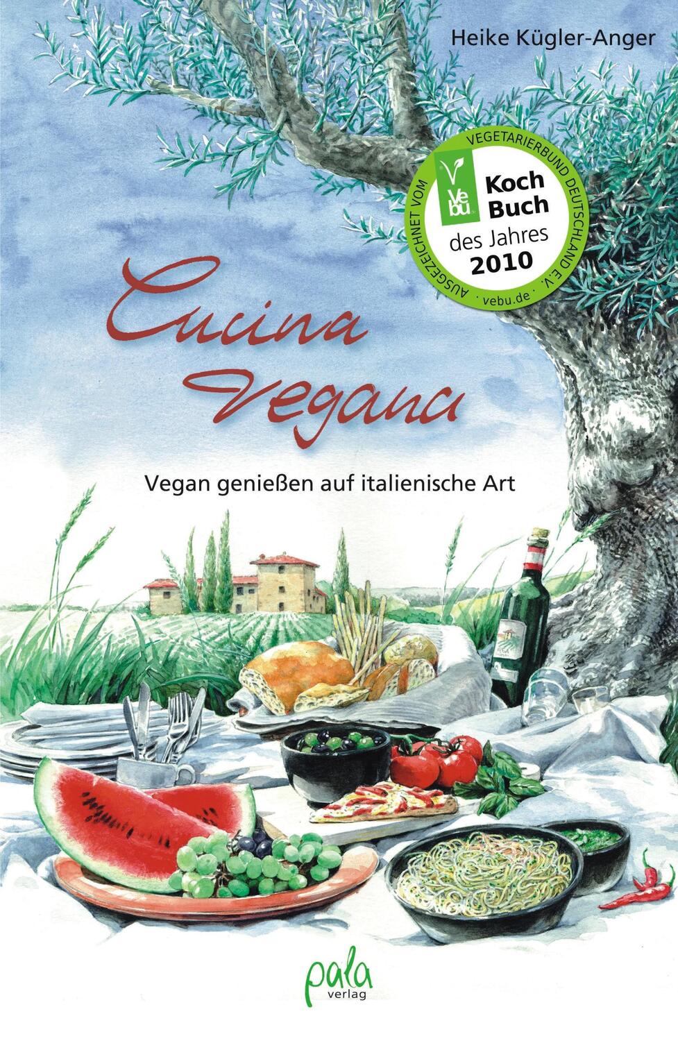 Cover: 9783895662478 | Cucina vegana | Vegan genießen auf italienische Art | Kügler-Anger