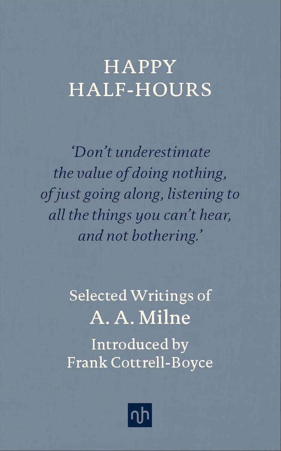 Cover: 9781912559053 | Happy Half Hours | A. A. Milne | Buch | Einband - fest (Hardcover)