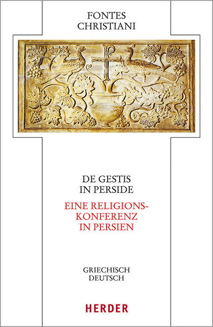 Cover: 9783451329043 | De gestis in Perside | Eine Religionskonferenz in Persien | Heyden