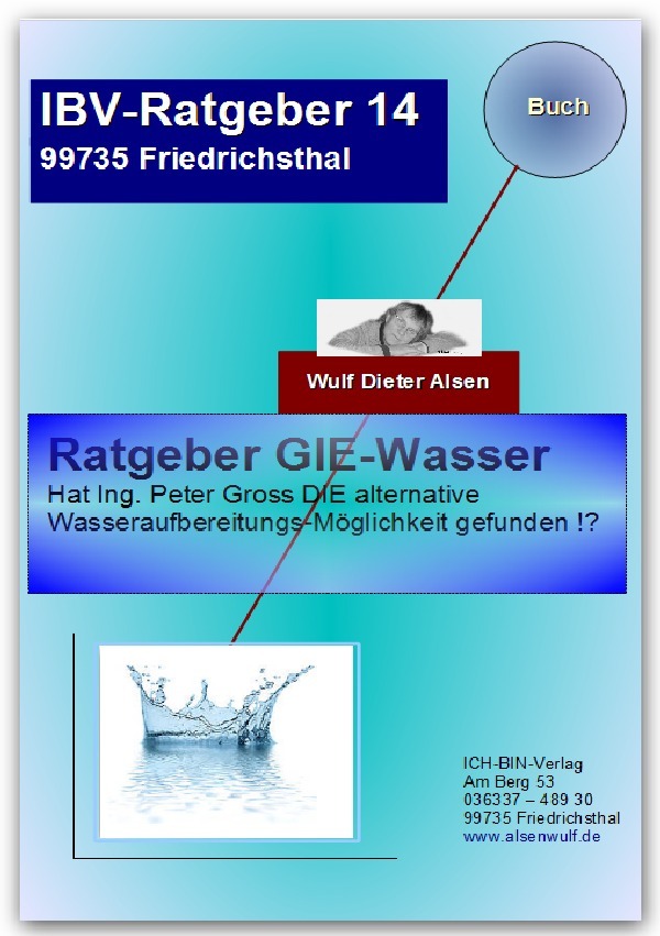 Cover: 9783844249521 | Ratgeber GIE-Wasser | Wulf Alsen | Taschenbuch | 212 S. | Deutsch