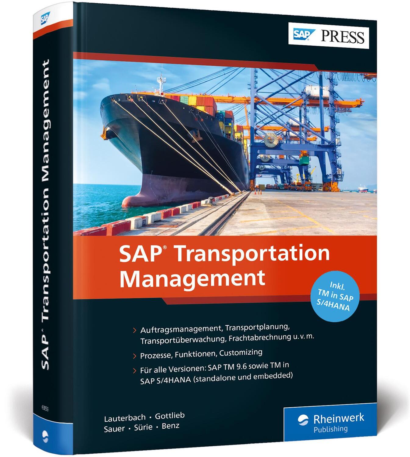 Cover: 9783836268592 | SAP Transportation Management | Bernd Lauterbach (u. a.) | Buch | 2019