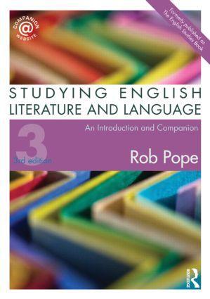 Cover: 9780415498760 | Studying English Literature and Language | Rob Pope | Taschenbuch