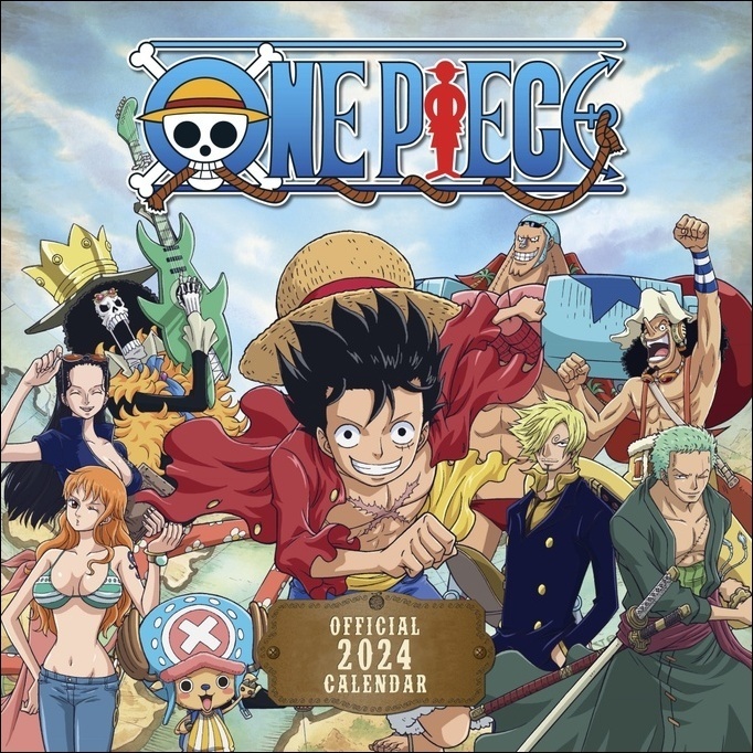 Cover: 9783840196539 | One Piece Broschurkalender 2024. Mit diesem Anime-Kalender können...