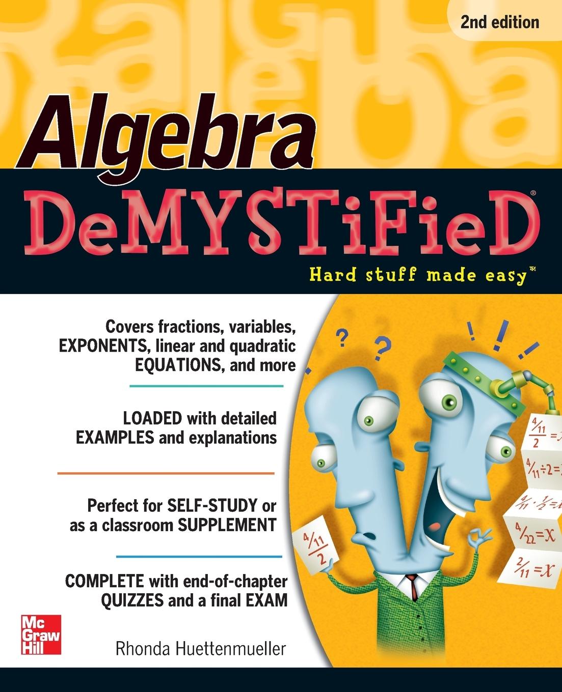 Cover: 9780071743617 | ALGEBRA DEMYSTIFIED 2E | Huettenmueller | Taschenbuch | Englisch