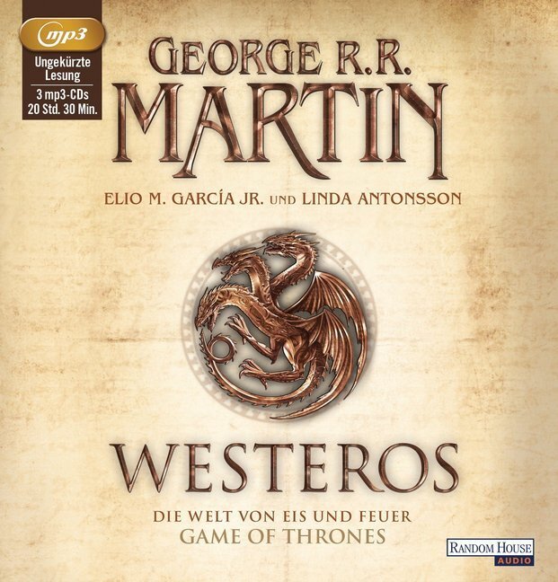 Cover: 9783837131000 | Westeros, 3 Audio-CD, 3 MP3 | George R. R. Martin (u. a.) | Audio-CD