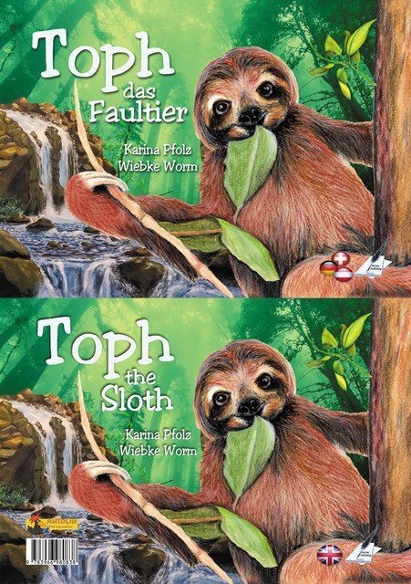 Cover: 9783966980838 | Toph das Faultier / Toph the sloth | Karina Pfolz (u. a.) | Buch