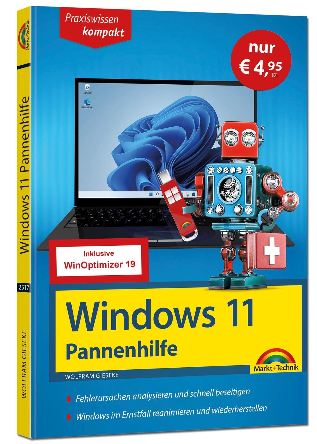 Cover: 9783988100191 | Windows 11 Pannenhilfe - Sonderausgabe inkl. WinOptimizer 19...