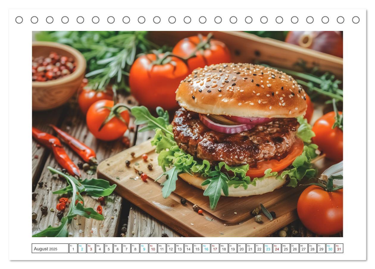 Bild: 9783457166222 | Hackfleisch-Küche (Tischkalender 2025 DIN A5 quer), CALVENDO...