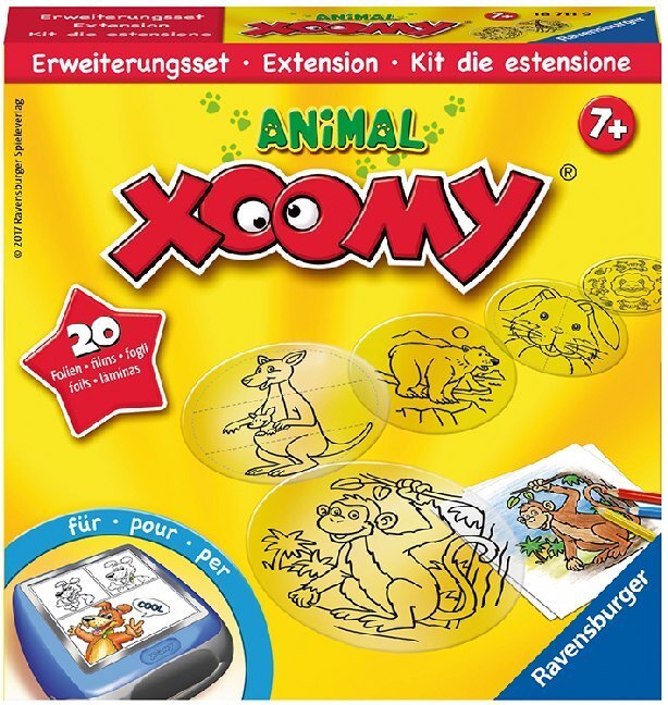 Cover: 4005556187119 | Ravensburger Xoomy Erweiterungsset Animal 18711- Comics und Tiere...