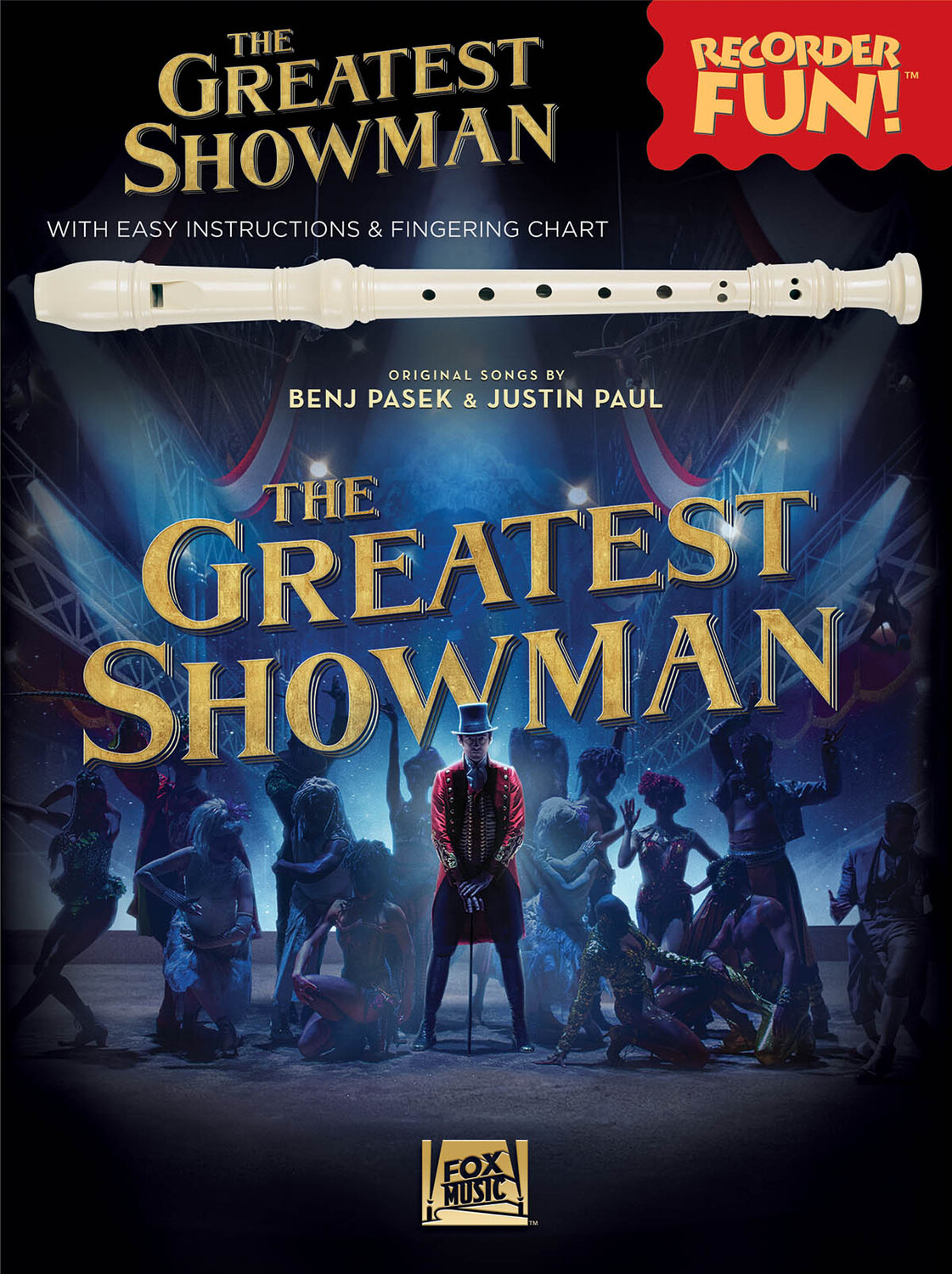 Cover: 888680882525 | The Greatest Showman - Recorder Fun! | Benj Pasek_Justin Paul | Buch