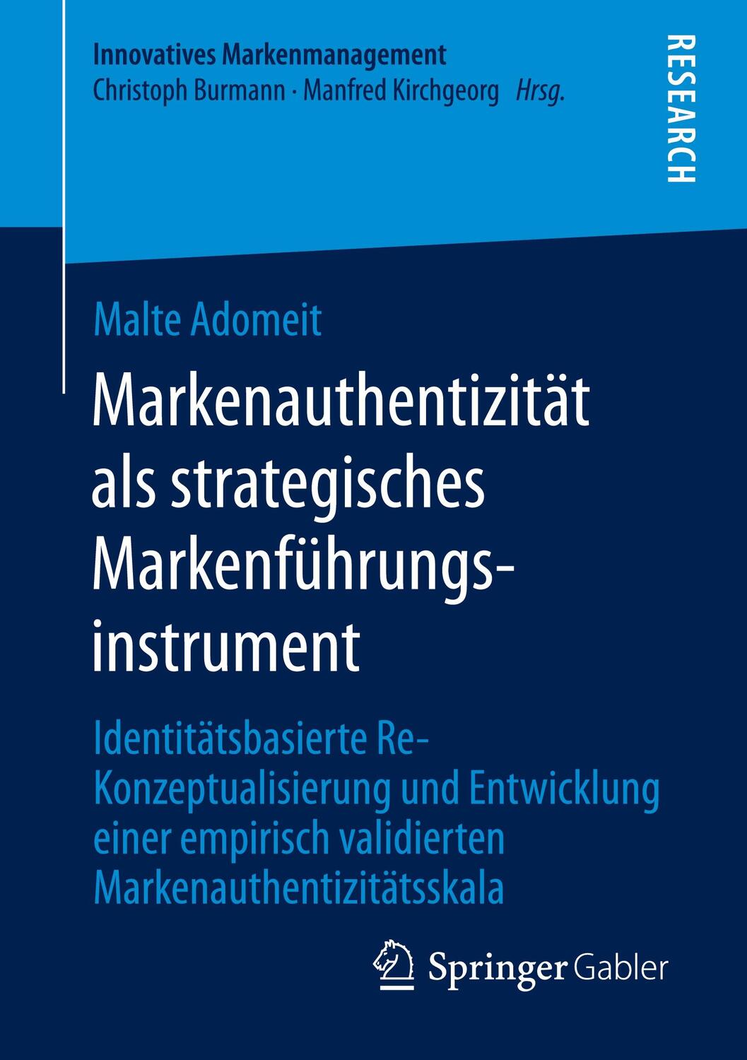 Cover: 9783658324933 | Markenauthentizität als strategisches Markenführungsinstrument | Buch