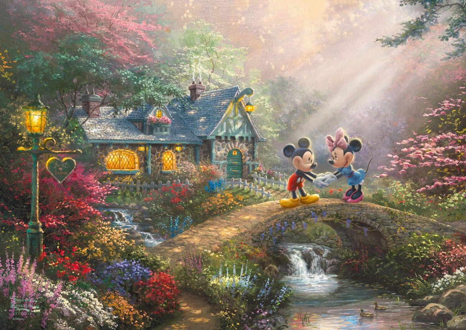 Bild: 4001504599287 | Disney, Mickey & Minnie. Kinkade Collection 500 Teile | Spiel | 2021