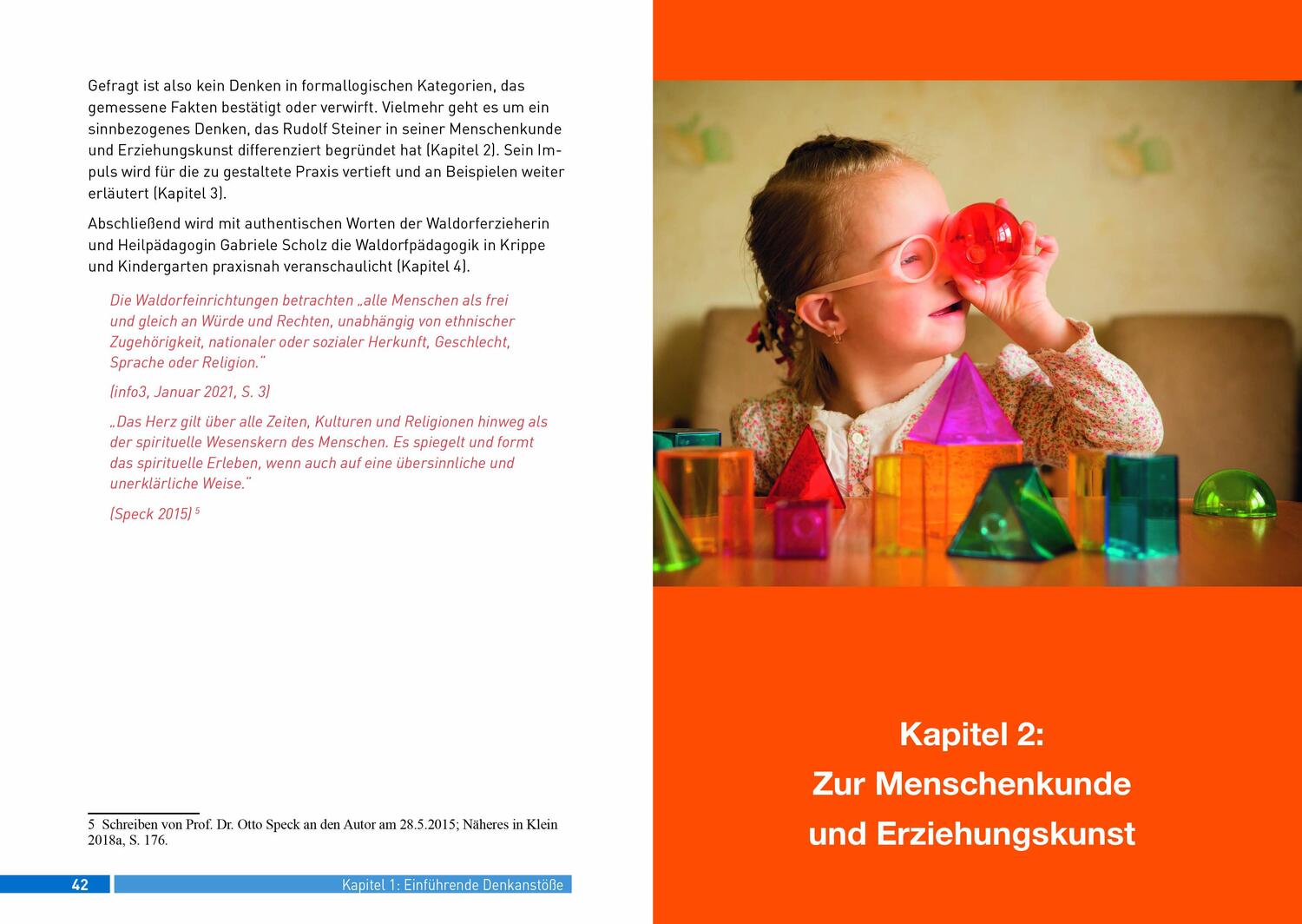 Bild: 9783963046100 | Waldorfpädagogik in Krippe und Kita | Ferdinand Klein | Taschenbuch