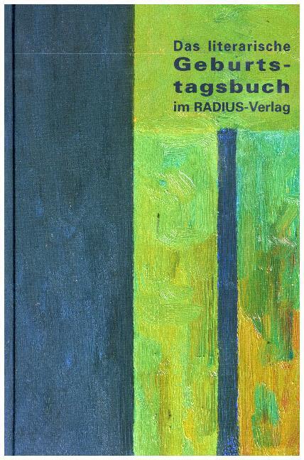 Cover: 9783871738883 | Das literarische Geburtstagsbuch im Radius-Verlag | Martin Scharpe