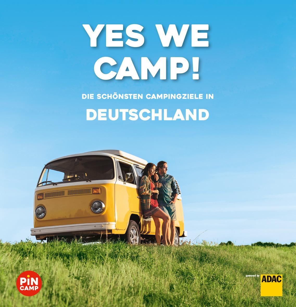 Cover: 9783956899225 | Yes we camp! Deutschland | Die schönsten Campingziele in Deutschland
