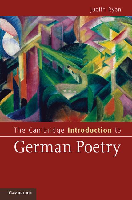 Cover: 9780521687201 | The Cambridge Introduction to German Poetry | Judith Ryan | Buch