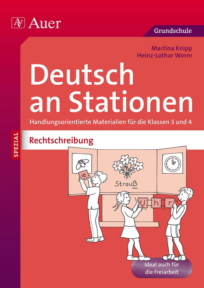 Cover: 9783403068174 | Rechtschreibung an Stationen 3-4 | Martina Knipp | Broschüre | Deutsch