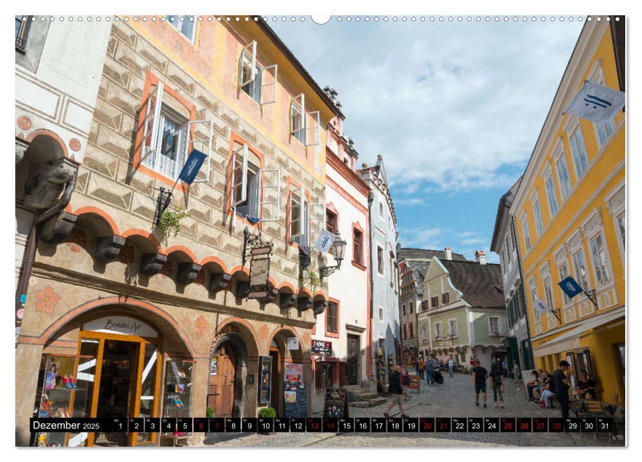 Bild: 9783383988202 | Ceský Krumlov - Böhmisch Krumau (hochwertiger Premium Wandkalender...