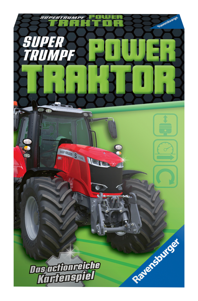 Cover: 4005556206896 | Ravensburger Kartenspiel, Supertrumpf Power Traktor 20689, Quartett...