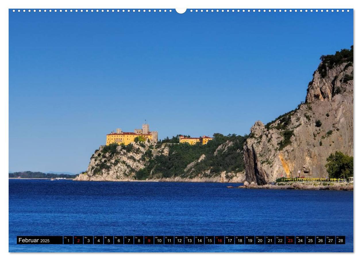 Bild: 9783435509942 | Triest und seine Riviera (Wandkalender 2025 DIN A2 quer), CALVENDO...