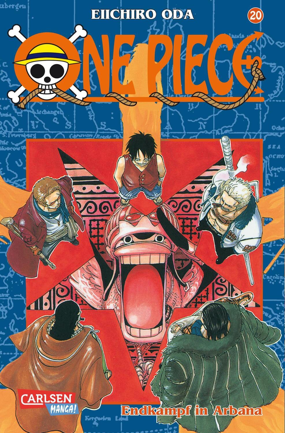 Cover: 9783551756305 | One Piece 20. Endkampf in Arbana | Eiichiro Oda | Taschenbuch | 208 S.