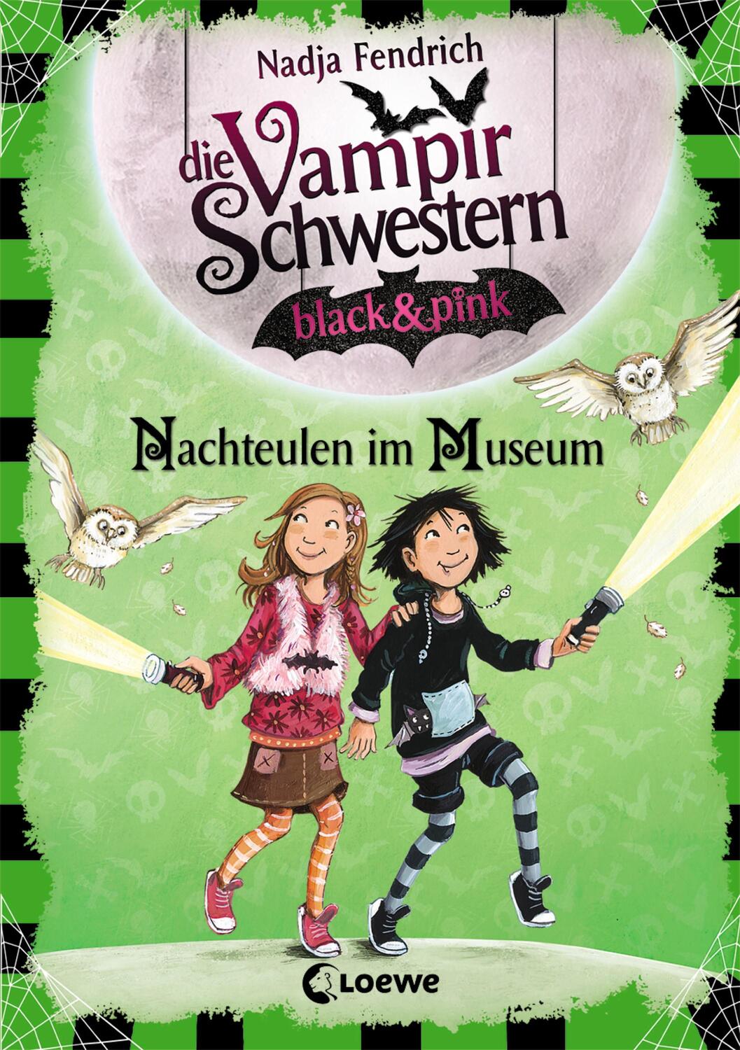 Cover: 9783743203341 | Die Vampirschwestern black & pink (Band 6) - Nachteulen im Museum