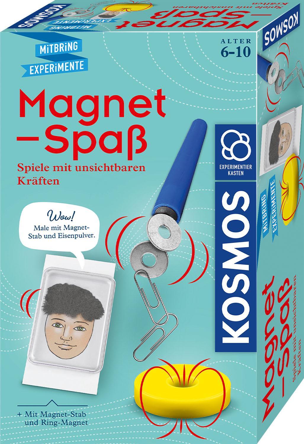 Cover: 4002051658137 | Magnet-Spaß | Male mit Magnet- Stab und Eisenpulver | Spiel | 658137