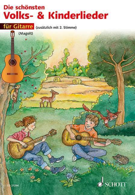 Cover: 9783795746575 | Die schönsten Volks- und Kinderlieder, für 1-2 Gitarren | Broschüre