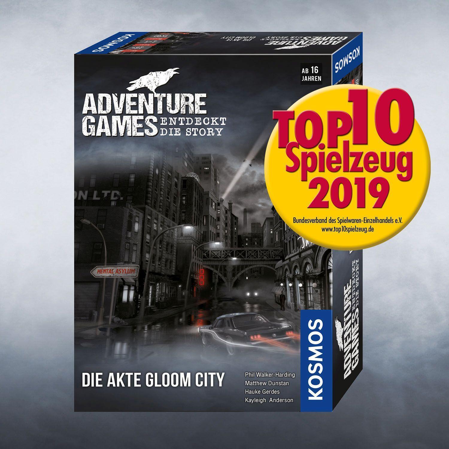 Bild: 4002051695200 | Adventure Games - Die Akte Gloom City | Spiel | Deutsch | 2021
