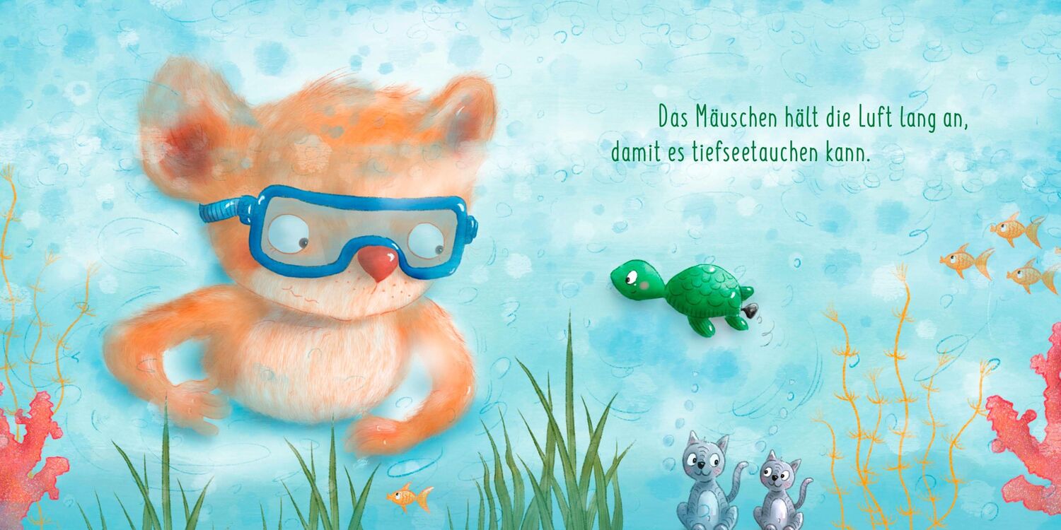 Bild: 9783833906138 | Das Picobello-Mäuschen - Nach dem Baden sieht die Maus wieder...