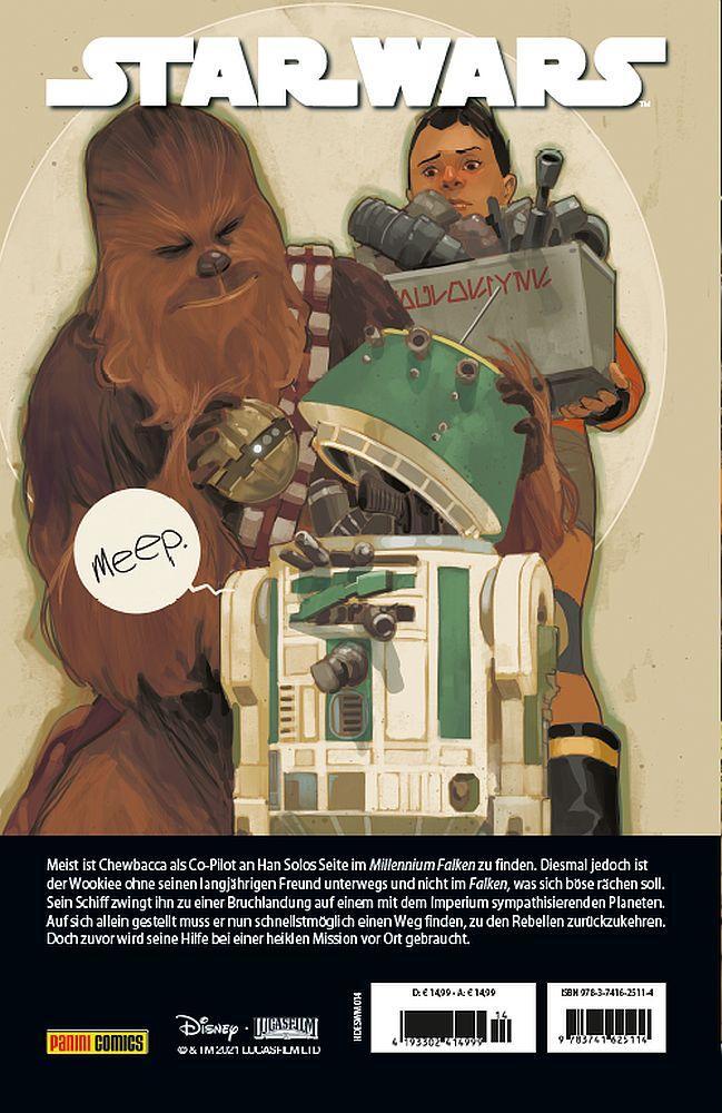 Rückseite: 9783741625114 | Star Wars Marvel Comics-Kollektion | Bd. 14: Chewbacca | Buch | 112 S.