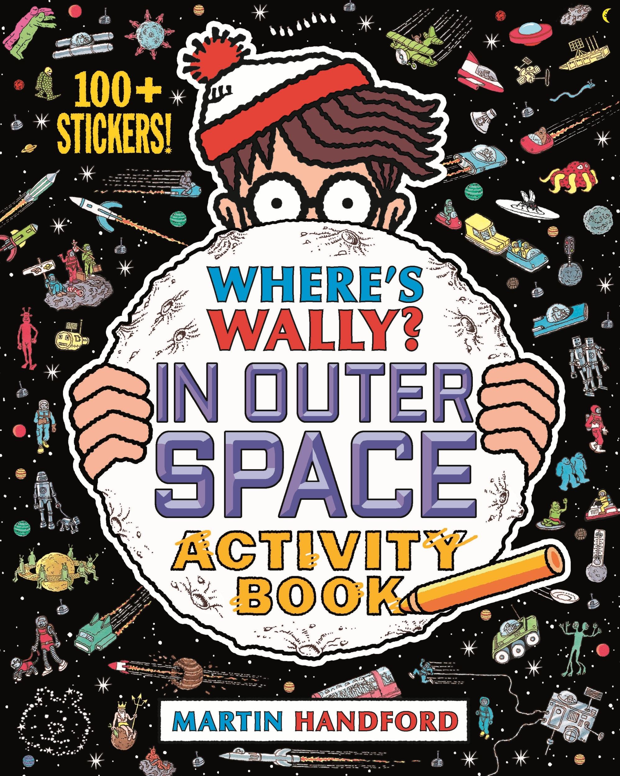 Cover: 9781406368208 | Where's Wally? In Outer Space | Activity Book. 100+ Stickers | Buch