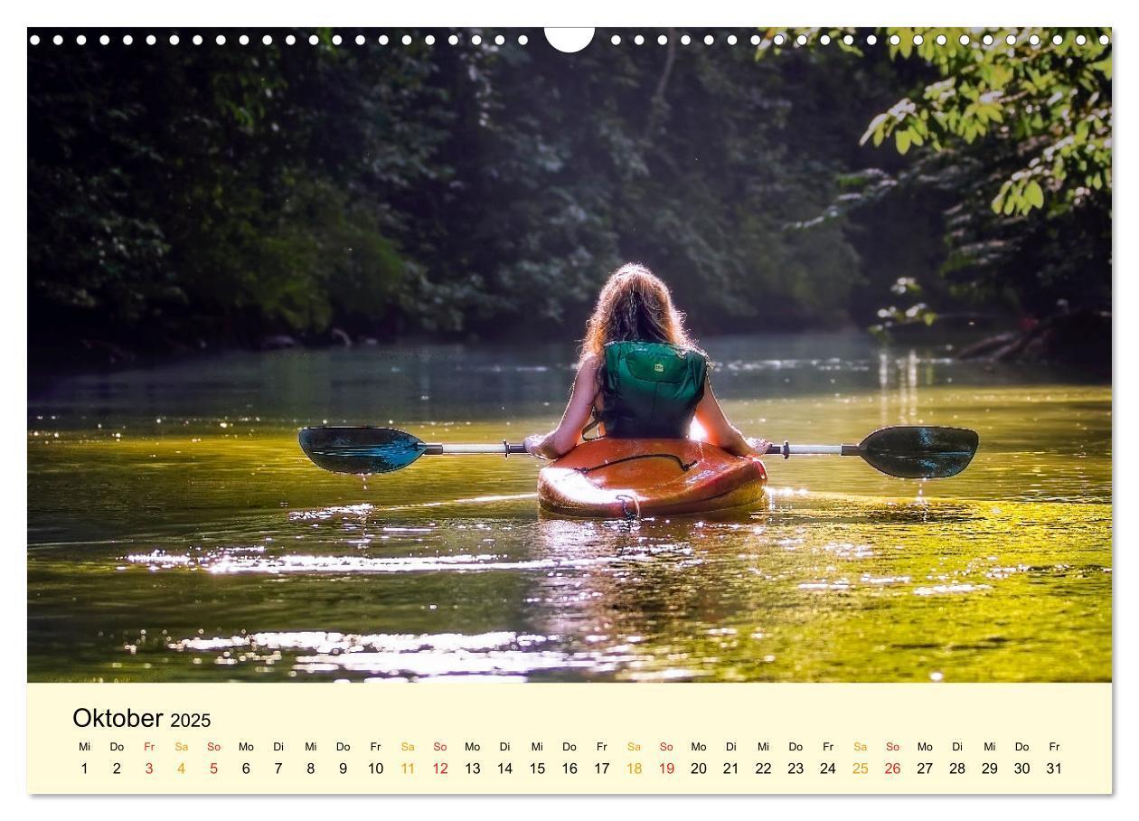 Bild: 9783383923227 | Kajak Abenteuer (Wandkalender 2025 DIN A3 quer), CALVENDO...