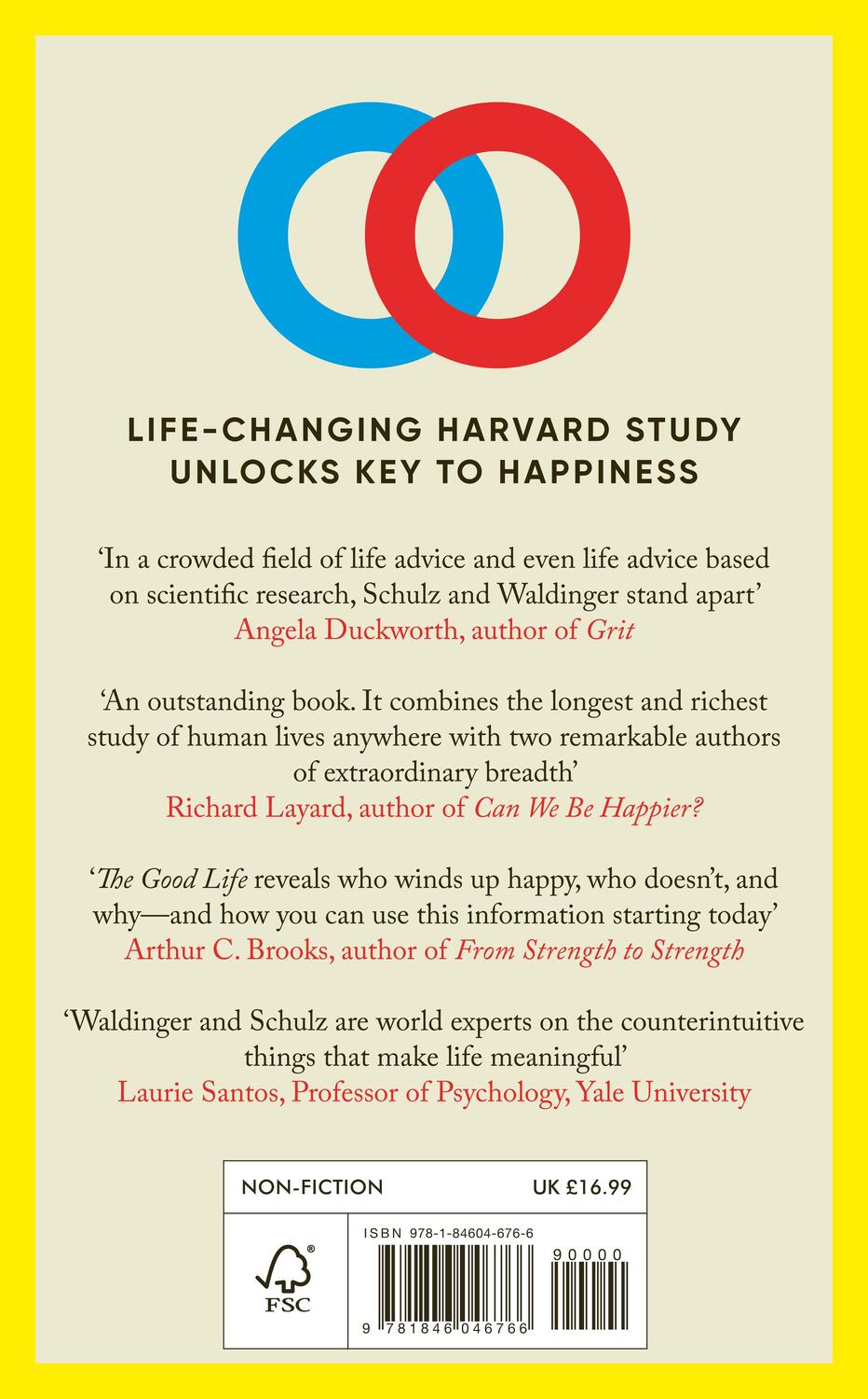 Rückseite: 9781846046766 | The Good Life | Lessons from the World's Longest Study on Happiness