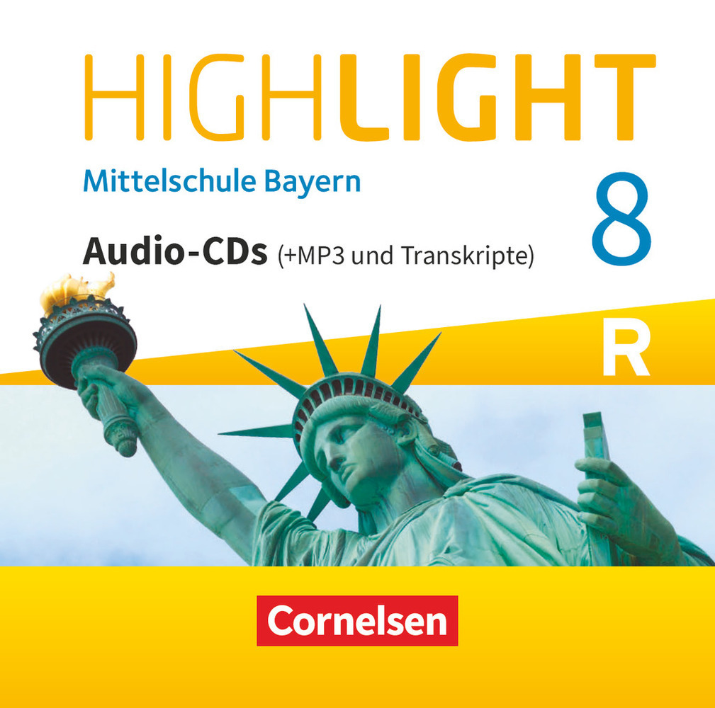 Cover: 9783060334100 | Highlight - Mittelschule Bayern - 8. Jahrgangsstufe, Audio-CDs, MP3