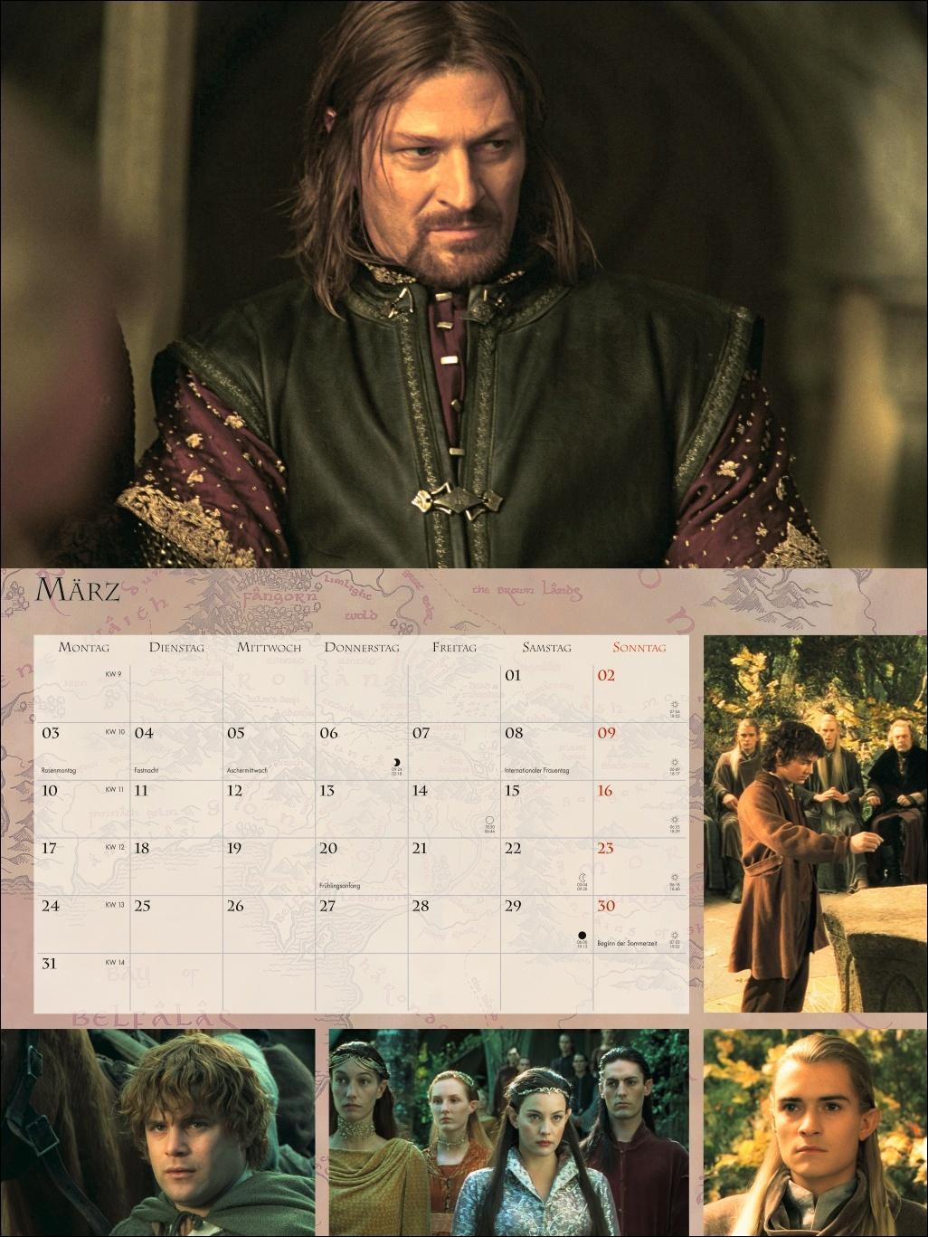 Bild: 9783756404988 | Der Herr der Ringe Broschur XL Kalender 2025 | Heye | Kalender | 28 S.