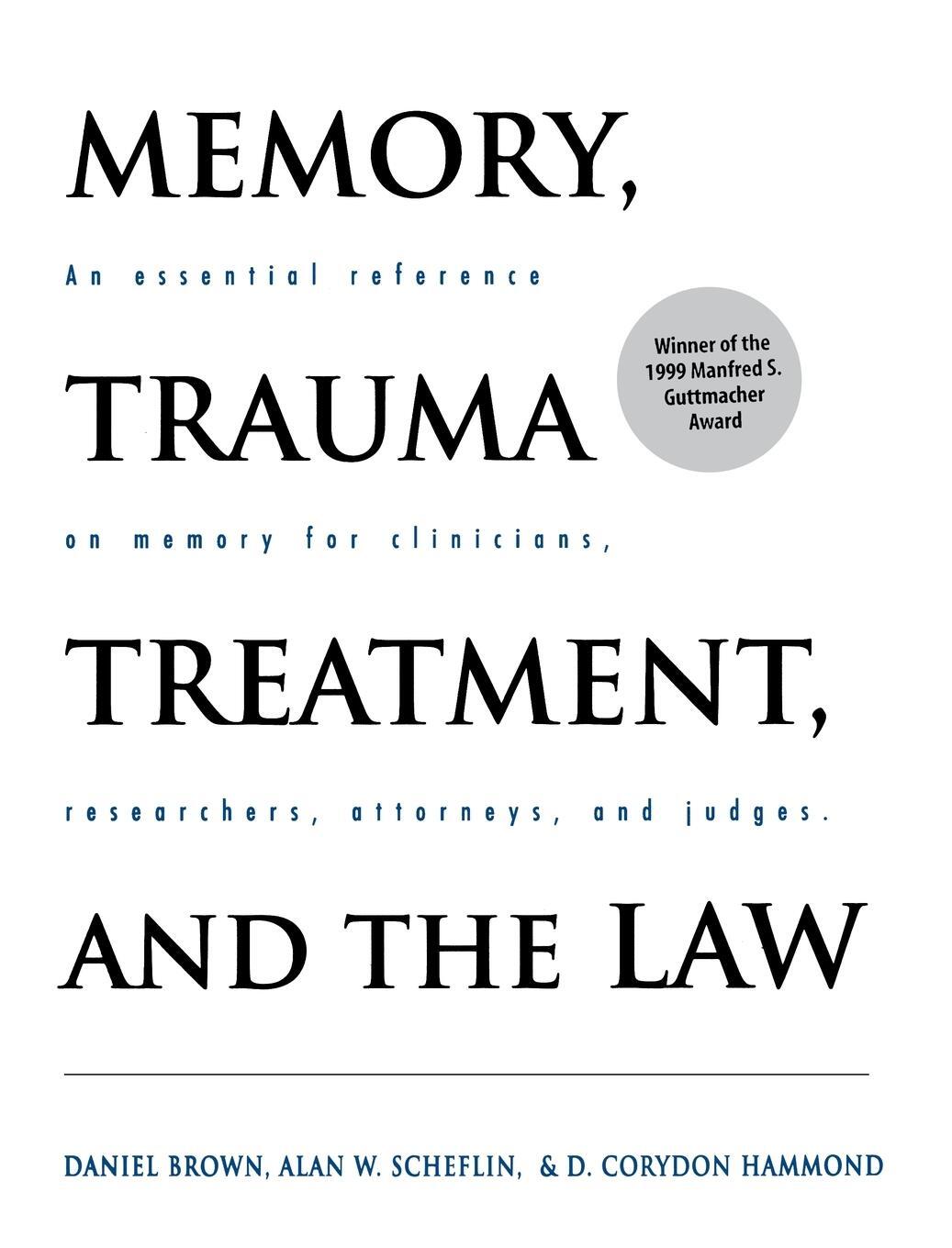 Cover: 9780393702545 | Memory, Trauma Treatment, and the Law | Daniel Brown (u. a.) | Buch