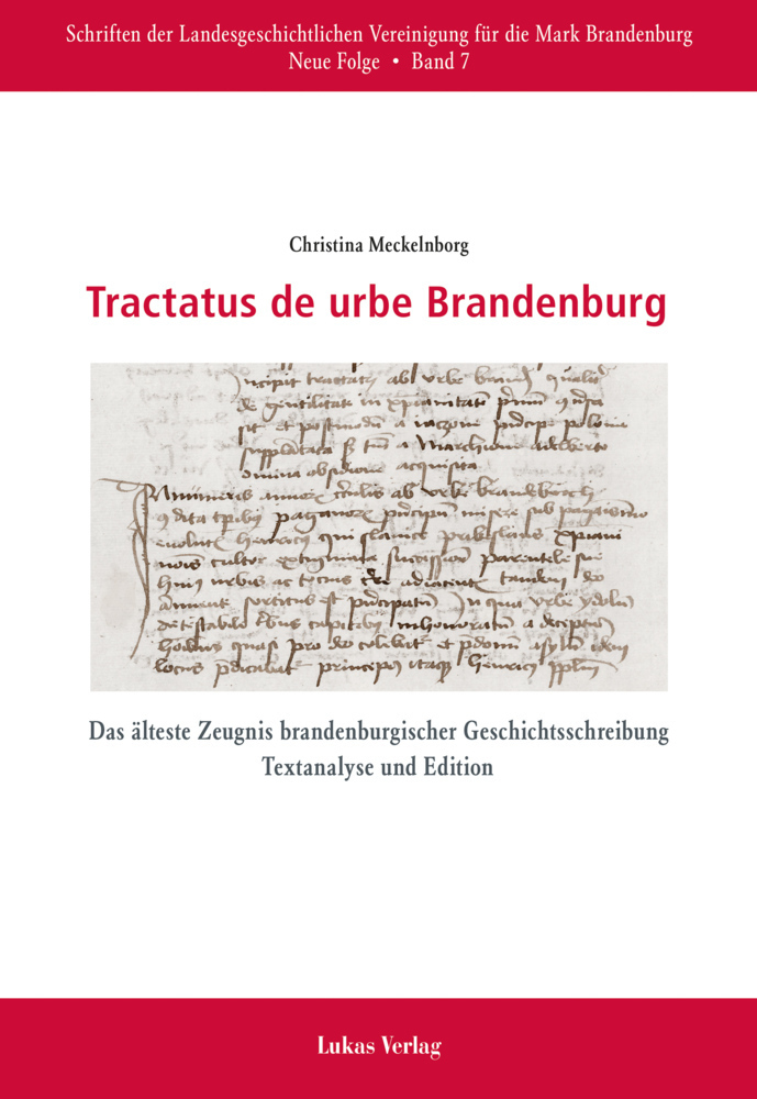 Cover: 9783867322157 | Tractatus de urbe Brandenburg | Christina Meckelnborg | Taschenbuch