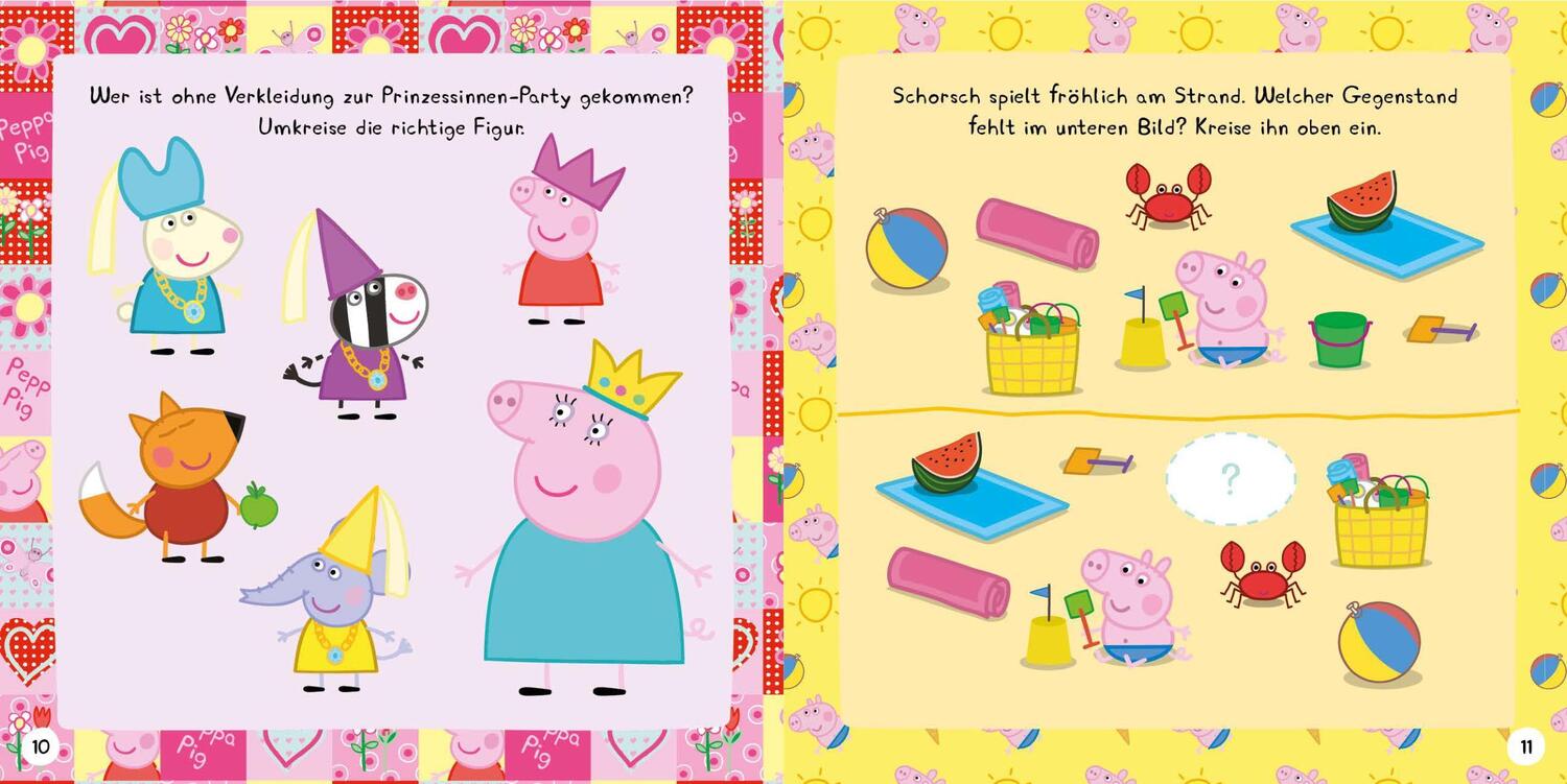 Bild: 9783849914707 | Peppa Pig Stickerspaß | Mit lustigen Rätseln | Taschenbuch | Peppa Pig