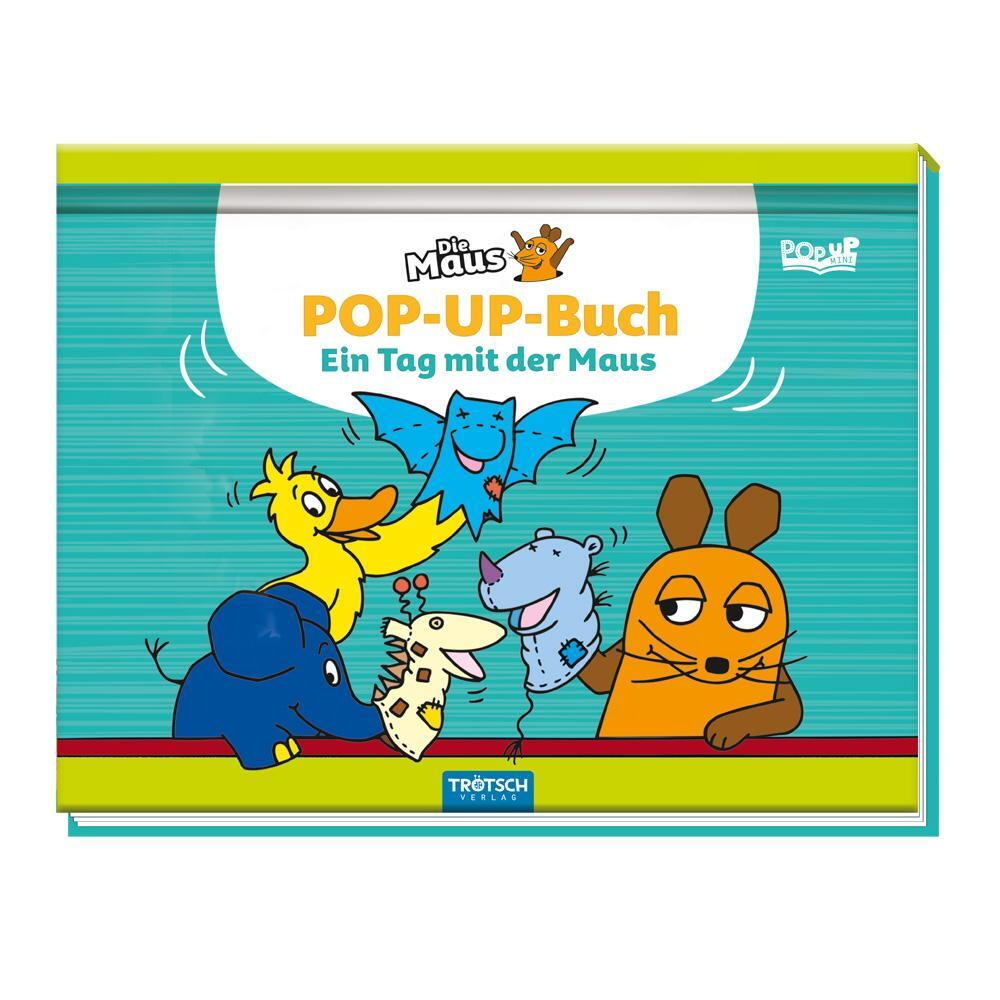 Cover: 9783988020505 | Trötsch Die Maus Pop-up-Buch | Entdeckerbuch Beschäftigungsbuch | Buch