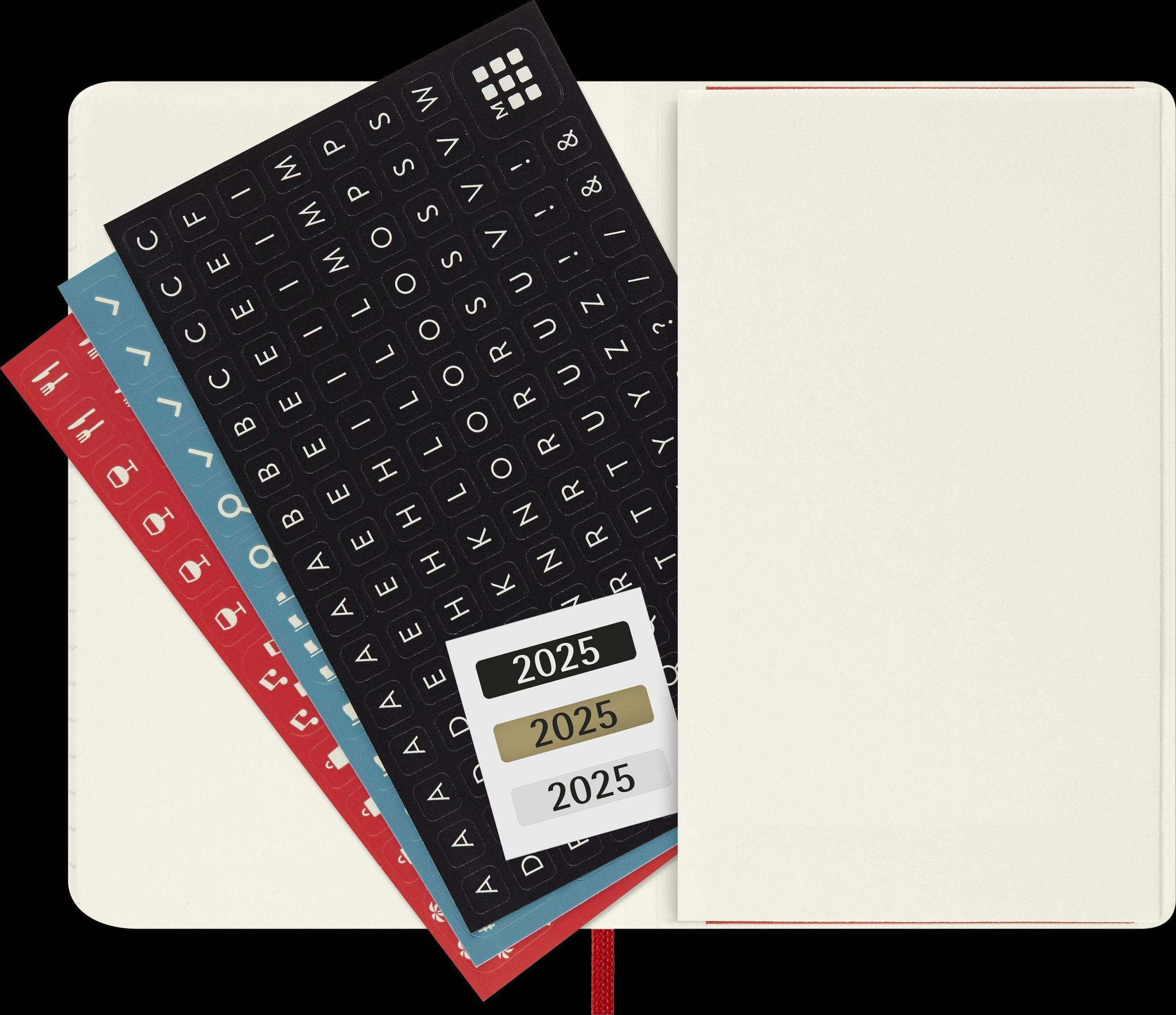 Bild: 8056999270391 | Moleskine 12 Monate Wochen Notizkalender 2025, Pocket/A6, 1 Wo = 1...