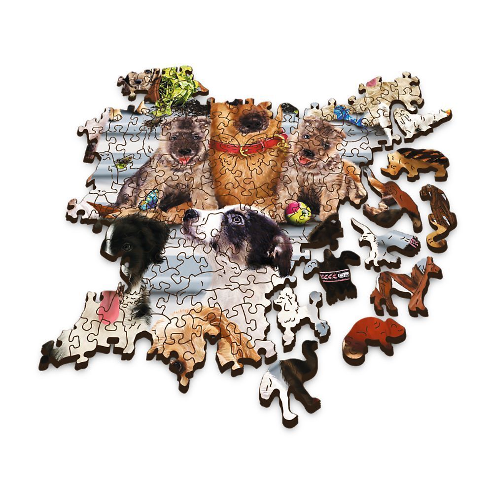 Bild: 5900511201499 | Holz Puzzle 1000 - Hunde | Spiel | Kartonage | 20149 | Deutsch | Trefl