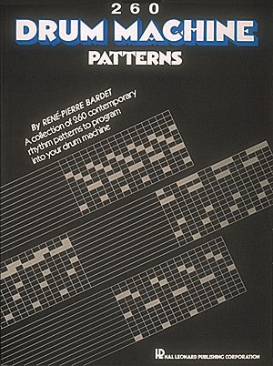 Cover: 73999573718 | 260 Drum Machine Patterns | Technical | Hal Leonard