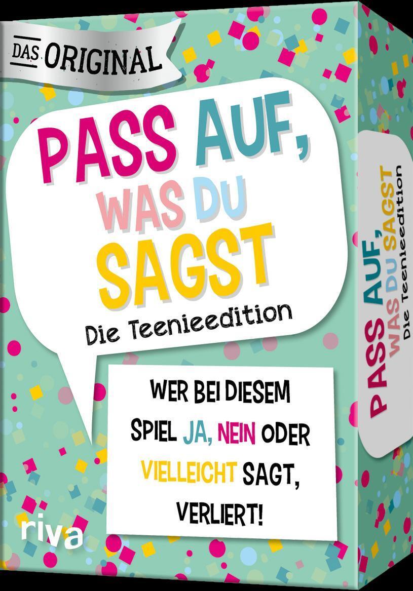 Cover: 9783742323545 | Pass auf, was du sagst - Die Teenieedition | Emma Hegemann | Box