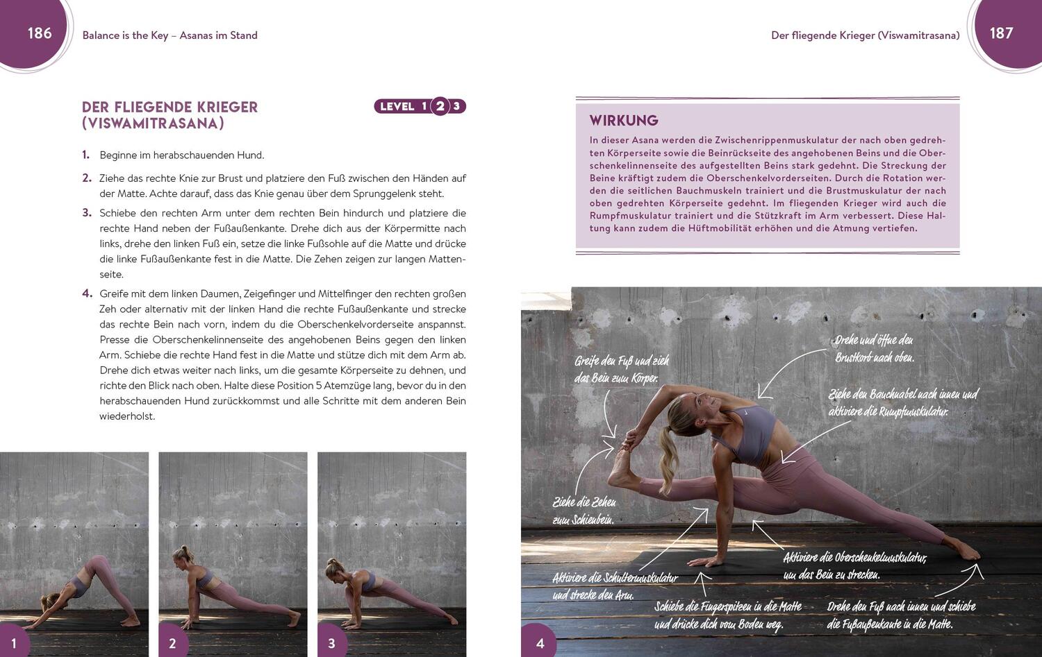 Bild: 9783742321770 | Power meets Balance - Yoga für Fortgeschrittene | Rohr (u. a.) | Buch