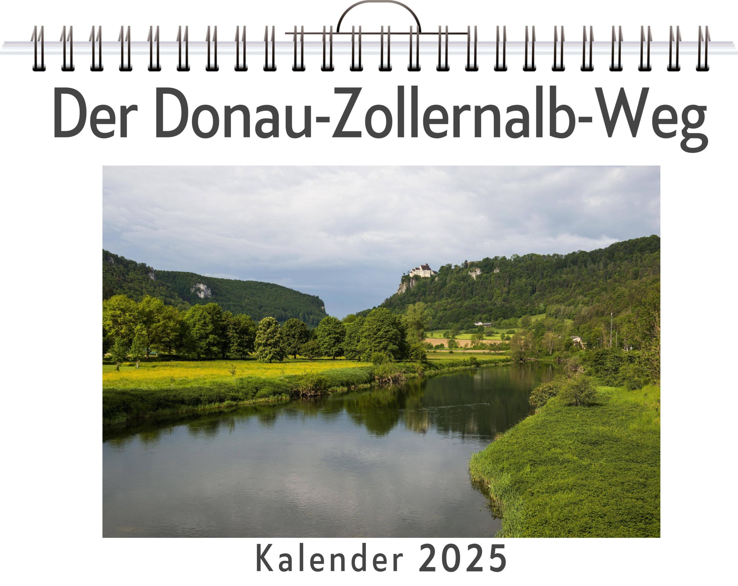 Cover: 9783759125736 | Der Donau-Zollernalb-Weg | Elias Schubert | Kalender | Kalender