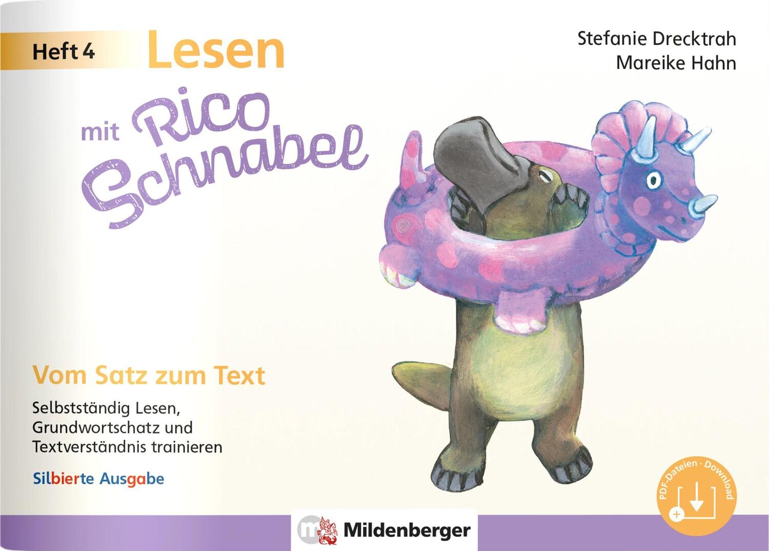 Cover: 9783619120642 | Lesen mit Rico Schnabel, Heft 4: Vom Satz zum Text - silbierte Ausgabe