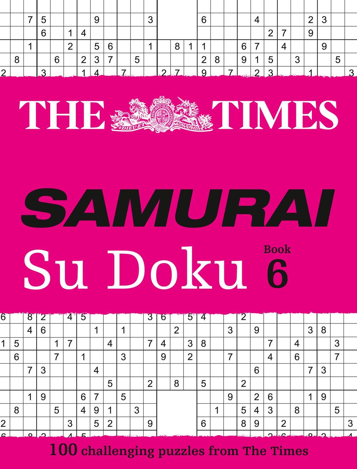 Cover: 9780008228941 | The Times Samurai Su Doku 6 | 100 Challenging Puzzles from the Times